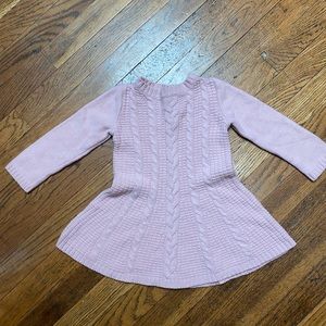 Pink Girls Sweater Dress Toddler size 2T